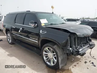 2013 Cadillac Escalade ESV Platinum Edition with VIN 1GYS3KEF4DR222867, listed as a IAAI auction lot 41784252 with 61,673 mi miles and . Bid and sale history available at DreamBid. Image 1.
