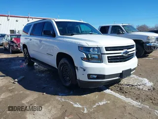 2019 Chevrolet Suburban Premier with VIN 1GNSKJKJ2KR103148, listed as a IAAI auction lot 41631532 with 82,424 mi miles and . Bid and sale history available at DreamBid. Image 1.