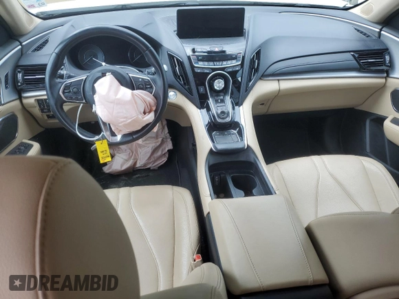 2019 Acura RDX with VIN 5J8TC1H35KL022524, listed as a Copart auction lot 53911695 with 92,277 mi miles and Salvage title. Bid and sale history available at DreamBid. Image 8.
