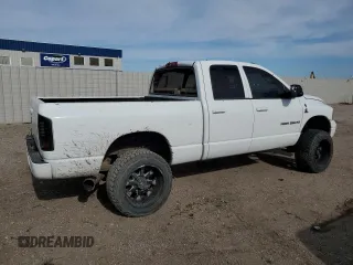 2005 Dodge 2500 SLT with VIN 3D7KS28C15G861404, listed as a Copart auction lot 55014625 with 375,107 mi miles and Salvage title. Bid and sale history available at DreamBid. Image 3.