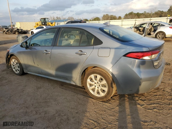 2022 Toyota Corolla LE with VIN JTDEPMAE8N3002068, listed as a Copart auction lot 44921435 with 103,808 mi miles and Salvage Title. Bid and sale history available at carsss.com. Image 2.