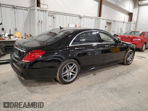 2017 Mercedes-Benz S 550 with VIN WDDUG8FB0HA339812, listed as a Copart auction lot 46506205 with 74,439 mi miles and Clean Title. Bid and sale history available at carsss.com. Image 3.