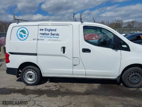 2020 Nissan NV200 Compact Cargo S with VIN 3N6CM0KN8LK709392, listed as a IAAI auction lot 41878117 with 87,684 mi miles. Bid and sale history available at carsss.com. Image 5.