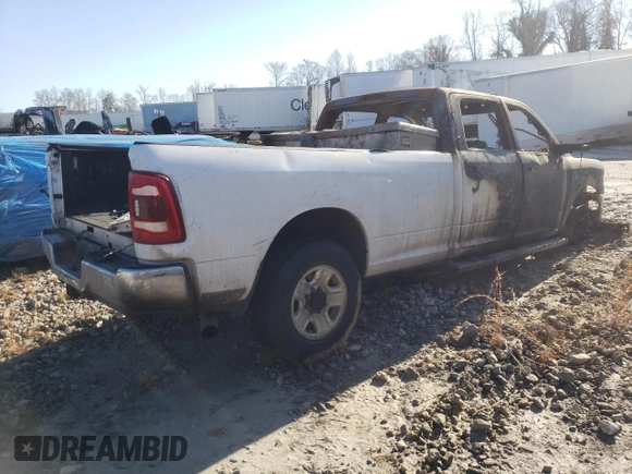 2020 Ram 3500 Tradesman with VIN 3C63R3GL9LG153665, listed as a Copart auction lot 45723085 with 0 mi miles and Salvage Title. Bid and sale history available at carsss.com. Image 3.