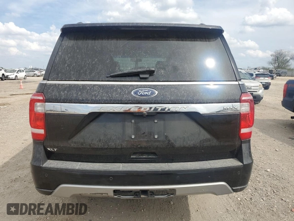 2019 Ford Expedition Max XLT z VIN 1FMJK1HT8KEA58488, wystawiony jako Copart lot #50576755 z przebiegiem 129 871 mil mil oraz Szkoda całkowita • Salvage title. Historia ofert i sprzedaży dostępna na DreamBid. Obrazek 6.