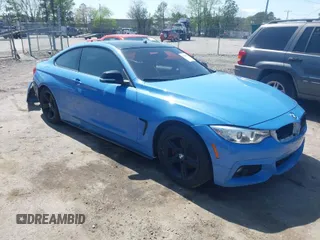 2015 BMW 4 Series 428i with VIN WBA3N7C53FK224596, listed as a IAAI auction lot 41984035 with 85,268 mi miles. Bid and sale history available at carsss.com. Image 1.