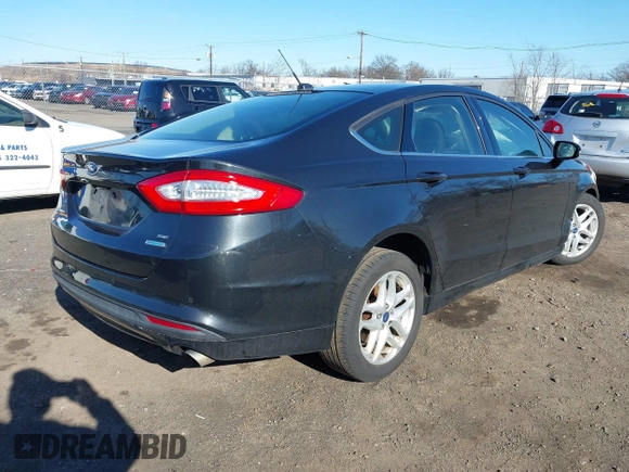 2013 Ford Fusion SE with VIN 3FA6P0HR3DR381282, listed as a IAAI auction lot 41723208 with 143,973 mi miles and . Bid and sale history available at DreamBid. Image 4.