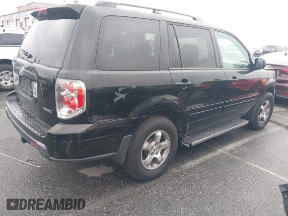 2007 Honda Pilot EX-L with VIN 2HKYF18557H500711, listed as a IAAI auction lot 41794731 with 168,553 mi miles. Bid and sale history available at carsss.com. Image 4.