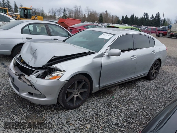 2006 Lexus GS 300 with VIN JTHBH96S965036259, listed as a IAAI auction lot 41841568 with 132,613 mi miles and . Bid and sale history available at carsss.com. Image 15.