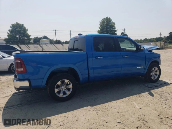 2022 Ram 1500 Laramie z VIN 1C6SRFJT1NN179158, wystawiony jako Copart lot #66940154 z przebiegiem 54 818 mil mil oraz Czysty tytuł • Clean title. Historia ofert i sprzedaży dostępna na DreamBid. Obrazek 3.