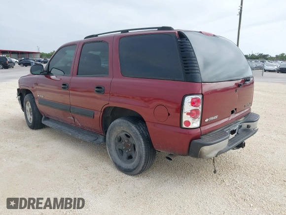 2003 Chevrolet Tahoe LS z VIN 1GNEK13Z73R127111, wystawiony jako IAAI lot #41830248 z przebiegiem Nie podano mil oraz . Historia ofert i sprzedaży dostępna na DreamBid. Obrazek 3.
