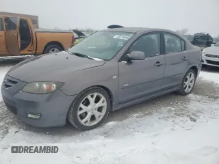 2007 Mazda 3 s Touring with VIN JM1BK323971641079, listed as a Copart auction lot 43315685 with 238,391 mi miles and Salvage Title. Bid and sale history available at carsss.com. Image 1.