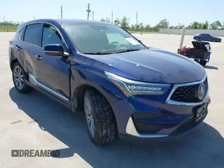 2021 Acura RDX w/Technology Package with VIN 5J8TC1H57ML007284, listed as a IAAI auction lot 41991291 with 35,472 mi miles. Bid and sale history available at carsss.com. Image 1.
