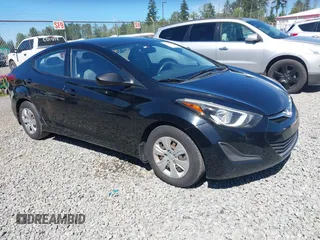 2016 Hyundai Elantra SE with VIN KMHDH4AE8GU543025, listed as a IAAI auction lot 42620714 with 99,946 mi miles and . Bid and sale history available at DreamBid. Image 1.