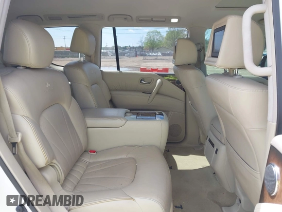 2013 Infiniti QX56 z VIN JN8AZ2NE1D9042676, wystawiony jako IAAI lot #42181659 z przebiegiem 113 454 mil mil oraz . Historia ofert i sprzedaży dostępna na DreamBid. Obrazek 8.