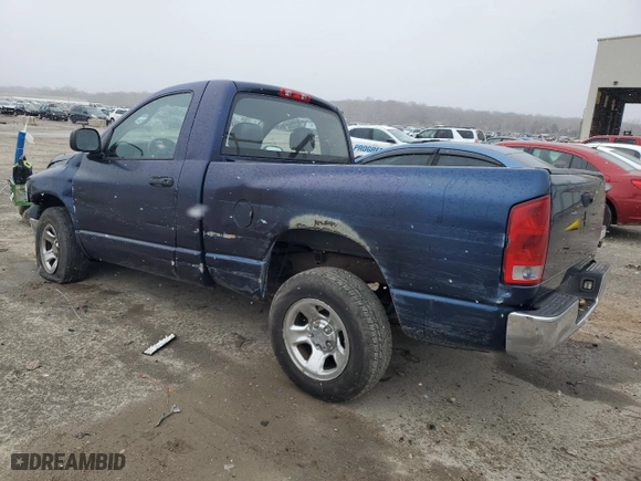 2005 Dodge Ram 1500 ST with VIN 1D7HA16K85J646084, listed as a Copart auction lot 82190463 with 162,725 mi miles and Salvage Title. Bid and sale history available at carsss.com. Image 2.