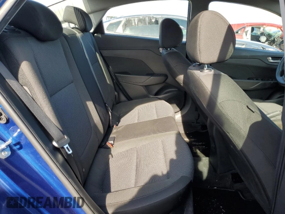 2021 Hyundai Accent SE with VIN 3KPC24A6XME142788, listed as a Copart auction lot 39705524 with 62,003 mi miles. Bid and sale history available at carsss.com. Image 10.
