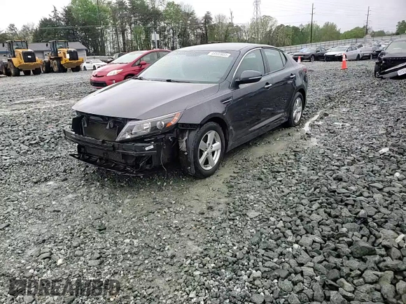 2015 Kia Optima LX with VIN 5XXGM4A76FG462530, listed as a Copart auction lot 48503955 with 258,904 mi miles and Salvage Title. Bid and sale history available at DreamBid. Image 10.