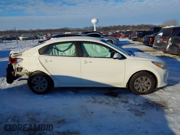 2020 Kia Rio S with VIN 3KPA24AD8LE302090, listed as a IAAI auction lot 41313049 with 80,021 mi miles. Bid and sale history available at carsss.com. Image 13.