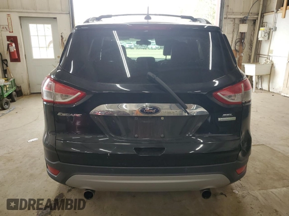 2013 Ford Escape SEL with VIN 1FMCU0HX1DUB83342, listed as a Copart auction lot 52482145 with 123,702 mi miles and Salvage Title. Bid and sale history available at carsss.com. Image 6.