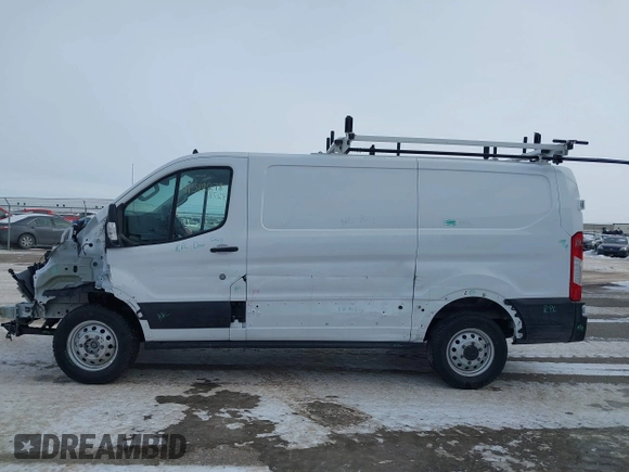 2024 Ford Transit Cargo with VIN 1FTBR2Y80RKB39440, listed as a IAAI auction lot 41518278 with 1,111 mi miles and . Bid and sale history available at DreamBid. Image 14.