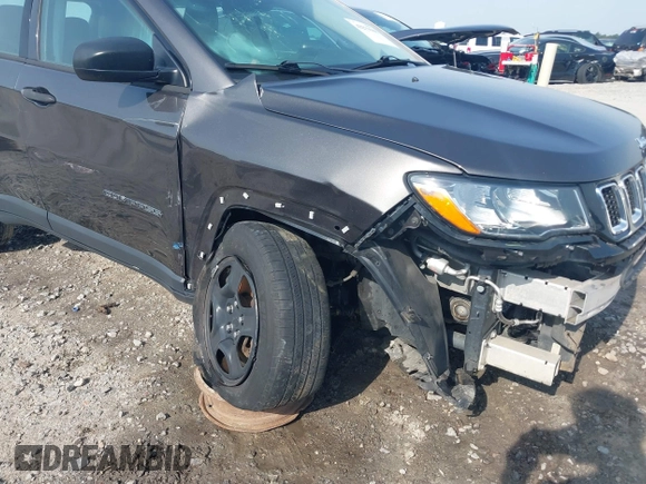 2018 Jeep Compass Sport with VIN 3C4NJDAB2JT136225, listed as a IAAI auction lot 42279668 with 145,967 mi miles and . Bid and sale history available at DreamBid. Image 19.