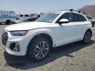 2023 Audi Q5 S line Premium Plus z VIN WA1EAAFY5P2062766, wystawiony jako Copart lot #60162975 z przebiegiem 35 886 mil mil oraz Szkoda całkowita • Salvage title. Historia ofert i sprzedaży dostępna na DreamBid. Obrazek 1.