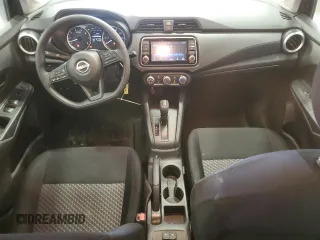 2024 Nissan Versa S with VIN 3N1CN8DV7RL919984, listed as a Copart auction lot 54871485 with 17,709 mi miles and Clean Title. Bid and sale history available at DreamBid. Image 8.