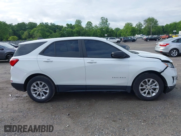 2021 Chevrolet Equinox LS with VIN 3GNAXHEV5MS100457, listed as a IAAI auction lot 42334872 with 64,241 mi miles and . Bid and sale history available at DreamBid. Image 13.