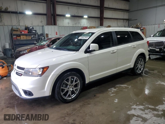 2016 Dodge Journey R/T with VIN 3C4PDCEG0GT127791, listed as a Copart auction lot 49682995 with 52,025 mi miles and Salvage Title. Bid and sale history available at carsss.com. Image 1.