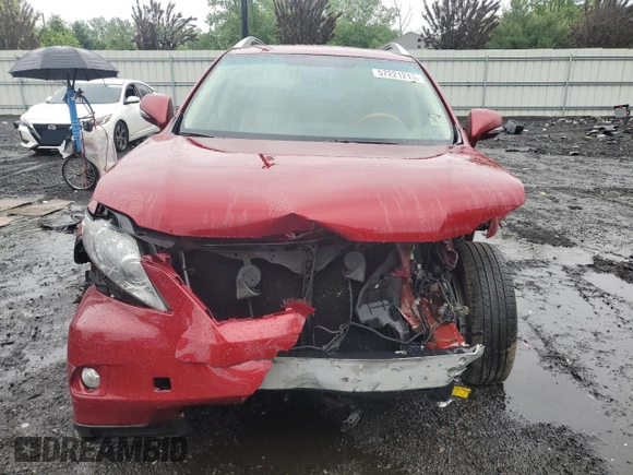 2010 Lexus RX 350 z VIN 2T2BK1BA4AC022178, wystawiony jako Copart lot #57221215 z przebiegiem 107 275 mil mil oraz Szkoda całkowita • Salvage title. Historia ofert i sprzedaży dostępna na DreamBid. Obrazek 5.