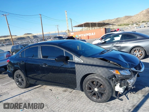 2014 Honda Civic Sedan LX with VIN 19XFB2F55EE251808, listed as a IAAI auction lot 41636636 with 134,544 mi miles. Bid and sale history available at carsss.com. Image 14.