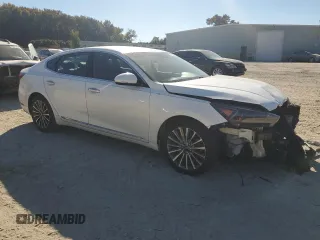 2018 Kia Cadenza Premium with VIN KNALB4J12J5127453, listed as a Copart auction lot 77793854 with 80,237 mi miles and Salvage Title. Bid and sale history available at carsss.com. Image 4.