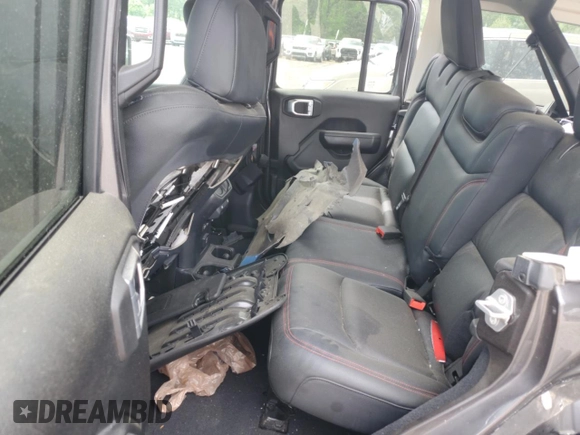 2021 Jeep Wrangler Unlimited Rubicon z VIN 1C4HJXFN5MW611642, wystawiony jako Copart lot #53529615 z przebiegiem 43 398 mil mil oraz Szkoda całkowita • Salvage title. Historia ofert i sprzedaży dostępna na DreamBid. Obrazek 10.