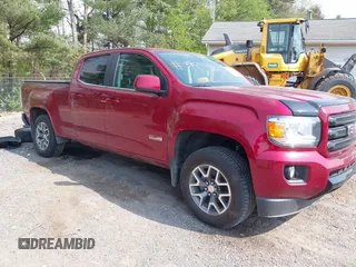 2019 GMC Canyon 4WD All Terrain z VIN 1GTG6FEN1K1290802, wystawiony jako IAAI lot #42150541 z przebiegiem 41 296 mil mil oraz . Historia ofert i sprzedaży dostępna na DreamBid. Obrazek 1.