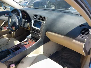 2007 Lexus IS with VIN JTHBK262775050123, listed as a IAAI auction lot 42071853 with 169,479 mi miles. Bid and sale history available at carsss.com. Image 5.