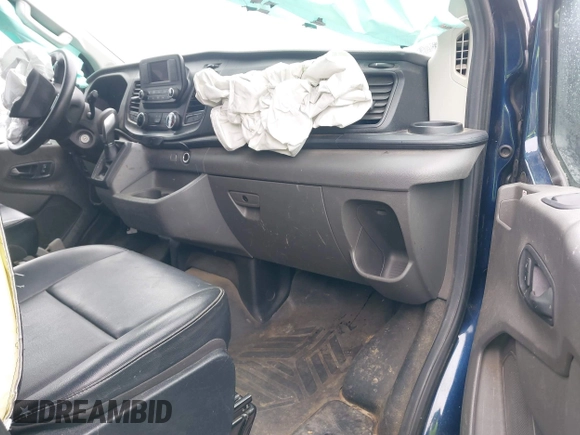 2021 Ford Transit Cargo with VIN 1FTBR1Y80MKA12125, listed as a IAAI auction lot 41773493 with 42,989 mi miles and . Bid and sale history available at DreamBid. Image 5.