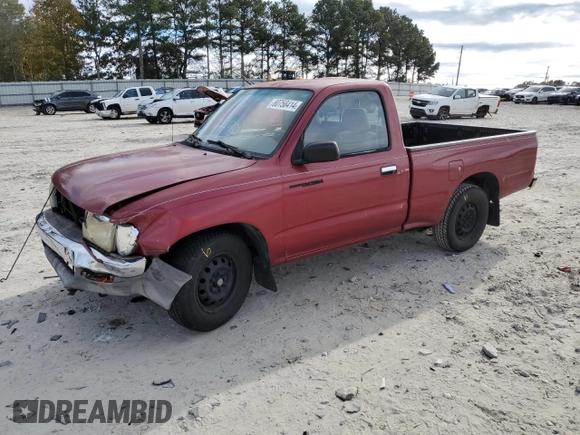 1998 Toyota Tacoma with VIN 4TANL42N8WZ022826, listed as a Copart auction lot 80758414 with 191,457 mi miles and Salvage Title. Bid and sale history available at carsss.com. Image 1.