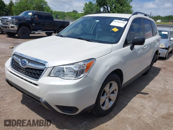 2016 Subaru Forester 2.5i with VIN JF2SJABC6GH469285, listed as a IAAI auction lot 42560320 with 59,876 mi miles and . Bid and sale history available at DreamBid. Image 2.