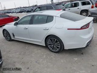 2019 Kia Stinger Premium with VIN KNAE25LAXK6054730, listed as a IAAI auction lot 41392041 with 62,457 mi miles. Bid and sale history available at carsss.com. Image 3.