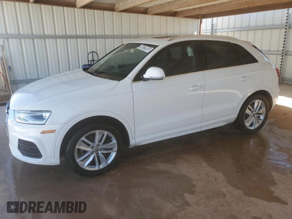 2016 Audi Q3 Premium Plus with VIN WA1BFCFS1GR023482, listed as a Copart auction lot 48429985 with 113,624 mi miles and Clean Title. Bid and sale history available at carsss.com. Image 1.