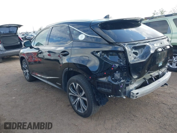2017 Lexus RX with VIN 2T2BGMCA3HC013905, listed as a IAAI auction lot 41911654 with 58,988 mi miles. Bid and sale history available at carsss.com. Image 3.