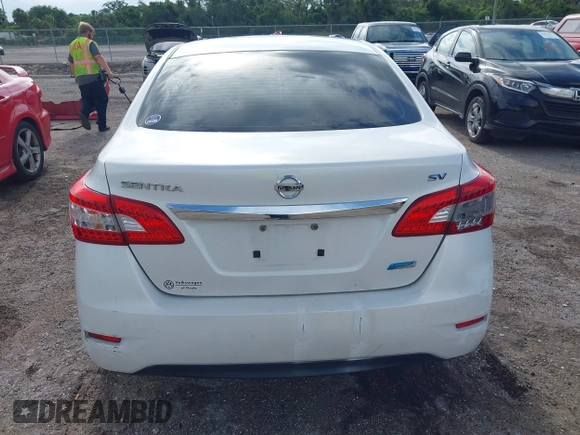2014 Nissan Sentra SV with VIN 3N1AB7AP7EL635815, listed as a IAAI auction lot 42477654 with 182,596 mi miles and . Bid and sale history available at DreamBid. Image 16.