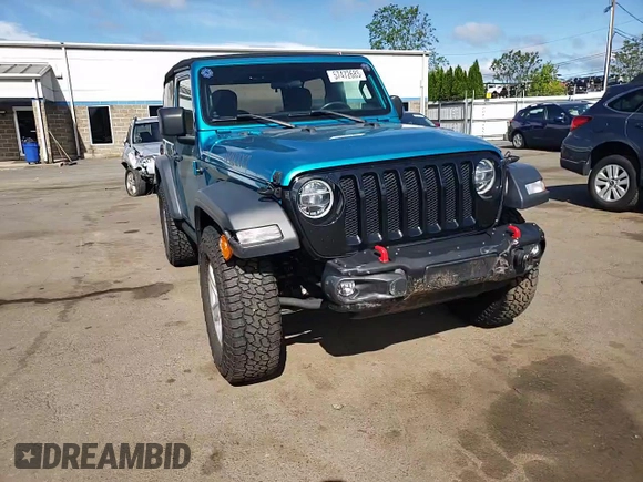 2020 Jeep Wrangler Willys z VIN 1C4GJXAG7LW260669, wystawiony jako Copart lot #57472685 z przebiegiem 21 075 mil mil oraz Szkoda całkowita • Salvage title. Historia ofert i sprzedaży dostępna na DreamBid. Obrazek 13.