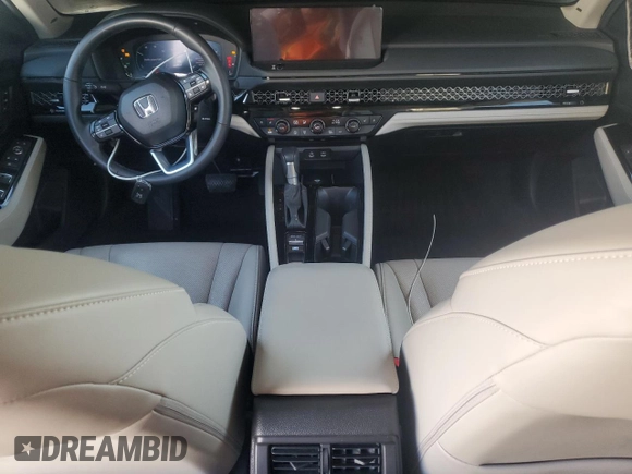 2024 Honda Accord Touring with VIN 1HGCY2F88RA001663, listed as a Copart auction lot 59710665 with 14,462 mi miles and Salvage title. Bid and sale history available at DreamBid. Image 8.