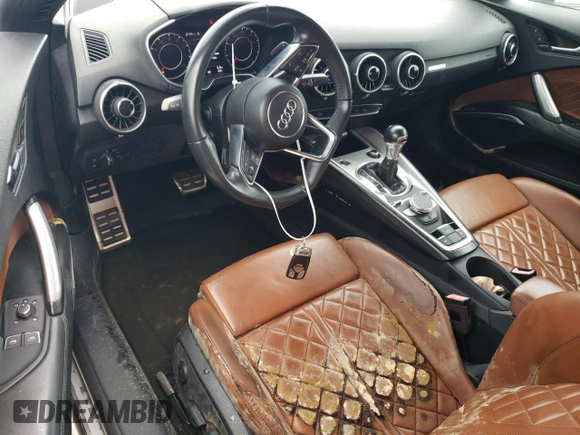 2018 Audi TT Roadster with VIN TRUT5CFV3J1012275, listed as a Copart auction lot 68512434 with 58,646 mi miles and Non repairable. Bid and sale history available at DreamBid. Image 8.