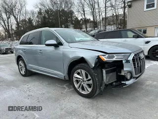 2023 Audi Q7 Premium Plus with VIN WA1LXBF72PD010910, listed as a Copart auction lot 89290885 with 51,175 mi miles and Clean Title. Bid and sale history available at carsss.com. Image 4.