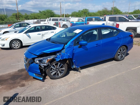 2022 Nissan Versa SV with VIN 3N1CN8EV5NL840421, listed as a IAAI auction lot 41645793 with 28,830 mi miles and . Bid and sale history available at DreamBid. Image 18.