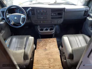 2019 Chevrolet Express Cargo Van with VIN 1GCWGAFP8K1237252, listed as a Copart auction lot 46434275 with 145,326 mi miles and Clean Title. Bid and sale history available at carsss.com. Image 8.