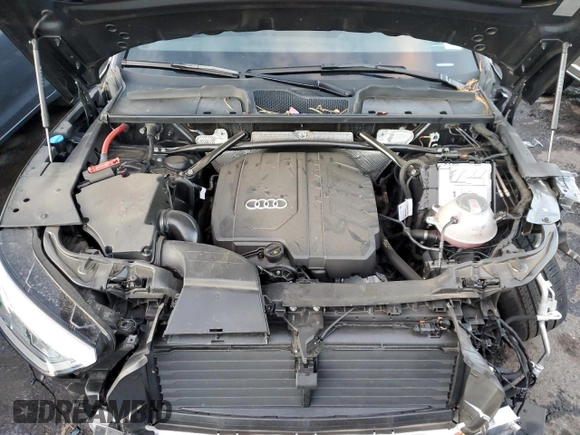 2023 Audi Q5 Sportback S line Premium Plus with VIN WA15AAFY6P2029033, listed as a Copart auction lot 85507094 with 24,289 mi miles and Salvage title. Bid and sale history available at DreamBid. Image 11.